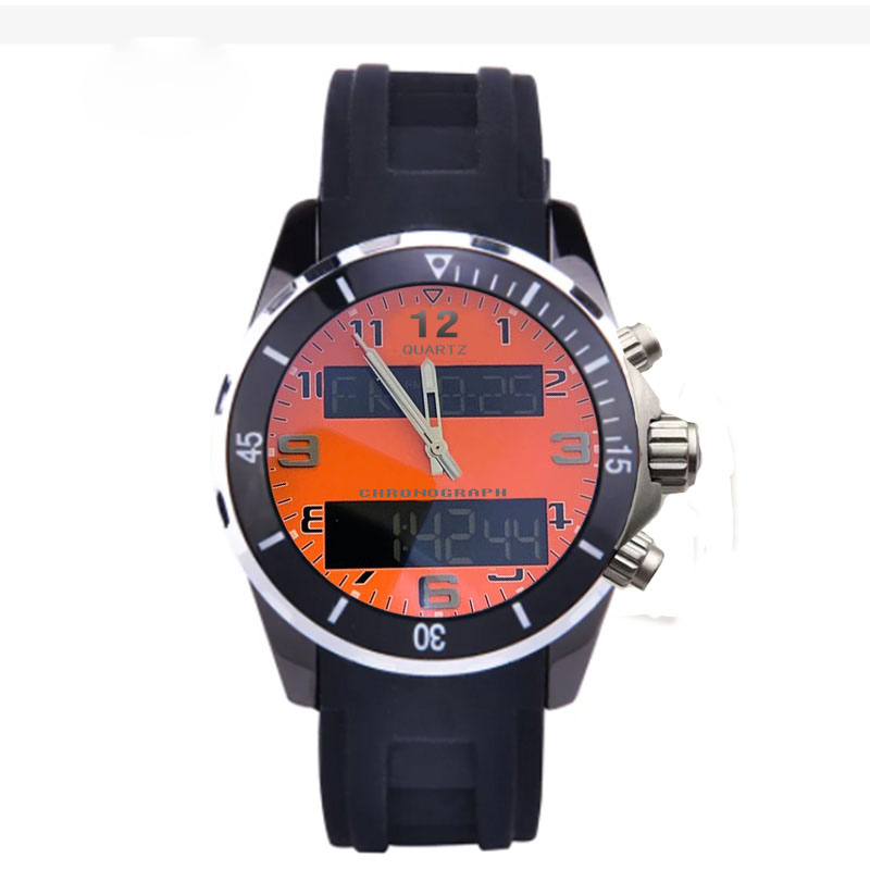 PROFESSIONAL Men Watches 1884 Watch Chronograph Quartz Electronic Dual time Zone Display orologio di lusso Rubber Strap Wristwatches Montre, No.10
PROFESSIONAL Men Watches 1884 Watch Chronograph Quartz Electronic Dual time Zone Display orologio di lusso Rubber Strap Wristwatches Montre, No.10