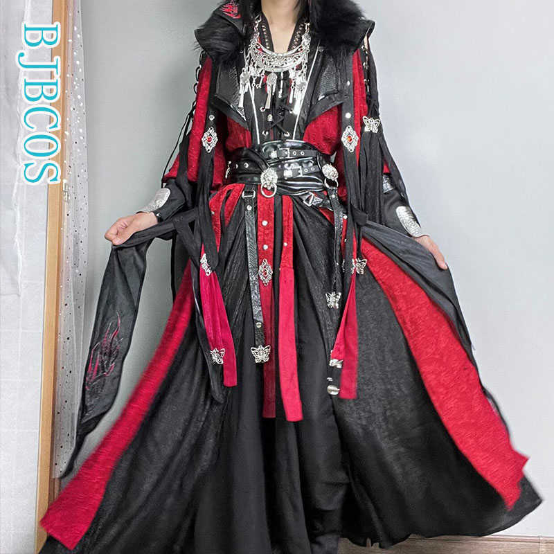Anime Costumes Anime Heaven Official's Bless Hua Cheng Cosplay Tian Guan Ci Fu HuaCheng Come For Men And Women Chinese Traditional Cosplay Z0301