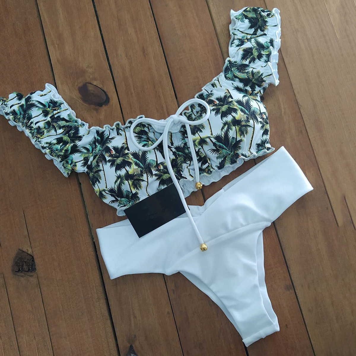 2023 Sexy Bikini Ruffle High Waist Bikini Set Floral Bandeau Female Swimwear Brazilian Bathing Suit Swimming Beachwear
2023 Sexy Bikini Ruffle High Waist Bikini Set Floral Bandeau Female Swimwear Brazilian Bathing Suit Swimming Beachwear