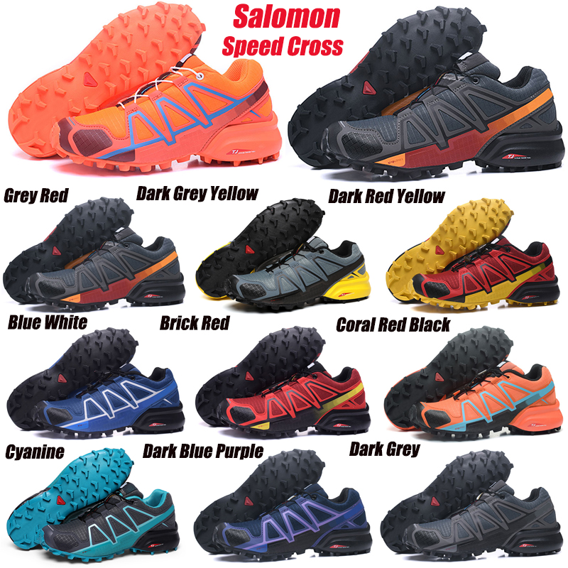 With box Mens running shoes Salomon Speed Cross 4 Dark Grey Black Grey Green men women trainers outdoor sports sneakers, Sapphire blue yellow 40-47
With box Mens running shoes Salomon Speed Cross 4 Dark Grey Black Grey Green men women trainers outdoor sports sneakers, Sapphire blue yellow 40-47