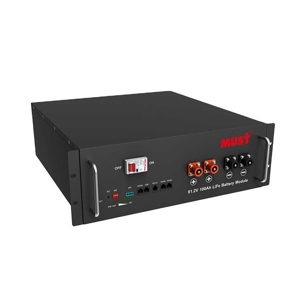 Must LiFePO 51.2V 48V 50Ah 100Ah 150ah 200ah