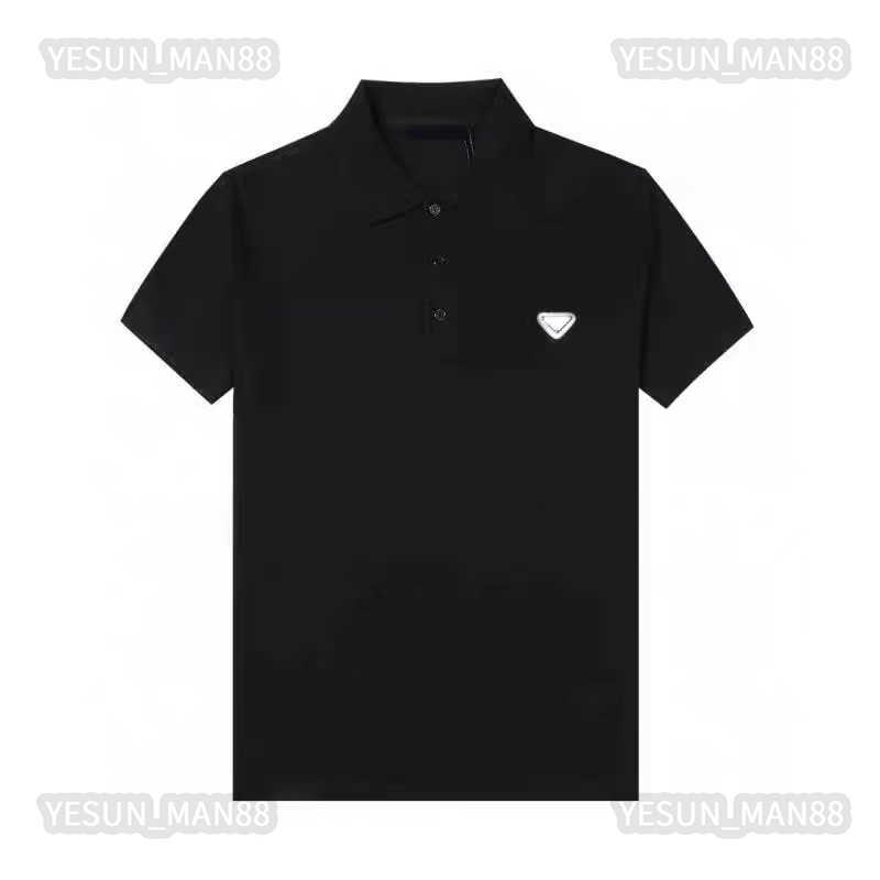 Designer Luxury prads Polo Shirt Classic T Shirt Inverted Triangle Black Label Printed Mens And Womens Top Summer Breathable Cotton Loose Tee, White
Designer Luxury prads Polo Shirt Classic T Shirt Inverted Triangle Black Label Printed Mens And Womens Top Summer Breathable Cotton Loose Tee, White