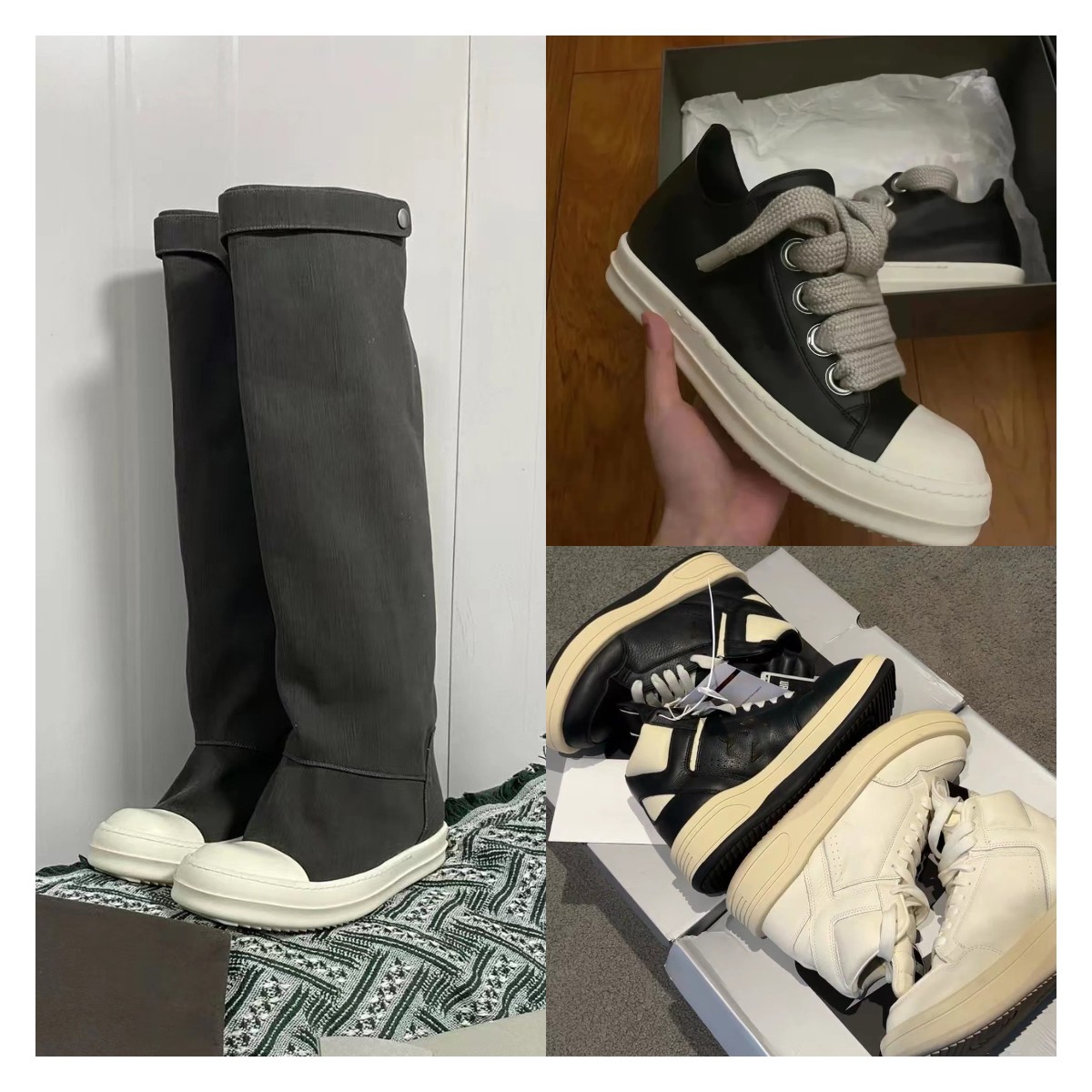 Designer Rick Canvas Shoe Sneakers Designer Women Men RO Boots Casual Shoes Fabric Zip Ankel Boot Fashion Shoes Size 35-45, Color9
Designer Rick Canvas Shoe Sneakers Designer Women Men RO Boots Casual Shoes Fabric Zip Ankel Boot Fashion Shoes Size 35-45, Color9