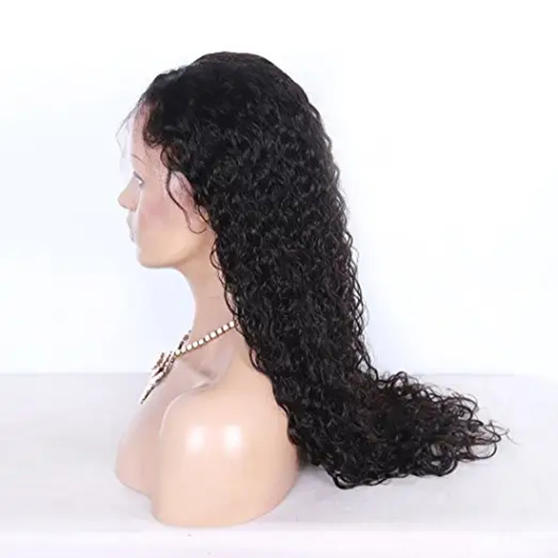 Beyonce style hd 360 full Lace Human Hair Wigs for Black Women 130 Density Glueless lace frontal front Virgin remy wet wavy Pre Plucked