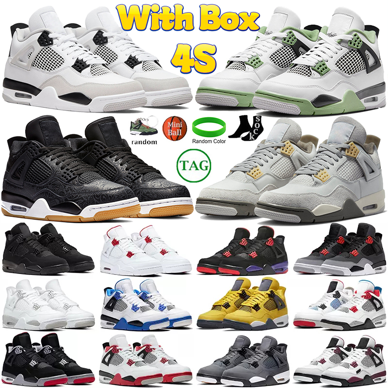 2023 4s basketball shoes for men women trainers with box mens sports shoe Seafoam A Ma Maniere Violet Ore SP Taupe Haze Laser Black Gum green glow womens fashion sneaker, #16-40-47 wings
2023 4s basketball shoes for men women trainers with box mens sports shoe Seafoam A Ma Maniere Violet Ore SP Taupe Haze Laser Black Gum green glow womens fashion sneaker, #16-40-47 wings