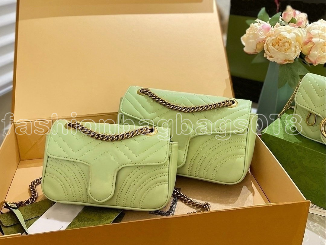 Marmont Small Shoulder Bag on Gold Chain Strap 443497 Sage Green Leather Crossbody Handbag Embroidery Satchel Bags Quilted Tote Bag Mini Cell Phone Purses Square
Marmont Small Shoulder Bag on Gold Chain Strap 443497 Sage Green Leather Crossbody Handbag Embroidery Satchel Bags Quilted Tote Bag Mini Cell Phone Purses Square