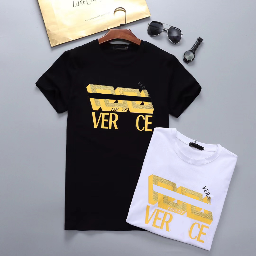 Brand designer Mens T-shirts round neck black and white short sleeve cotton breathable 3D letter printing summer leisure luxury couple T-shirt women's clothing XXXL, Orange
Brand designer Mens T-shirts round neck black and white short sleeve cotton breathable 3D letter printing summer leisure luxury couple T-shirt women's clothing XXXL, Orange