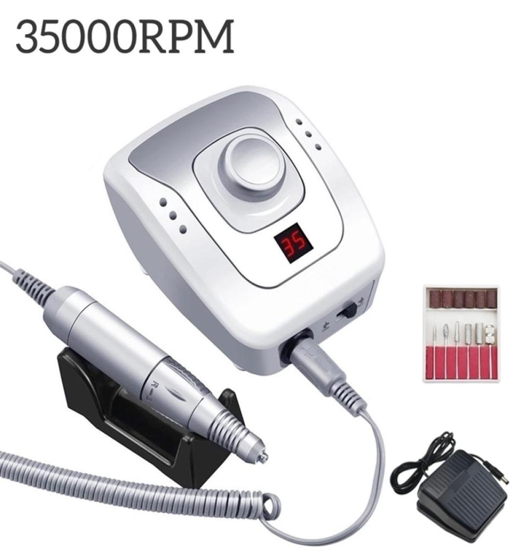 Professional Nail Drill 35000RPM Portable for Travel Electric Manicure Machine Nail File Set with Milling Cutter Nail Salon Tool 25900825
Professional Nail Drill 35000RPM Portable for Travel Electric Manicure Machine Nail File Set with Milling Cutter Nail Salon Tool 25900825