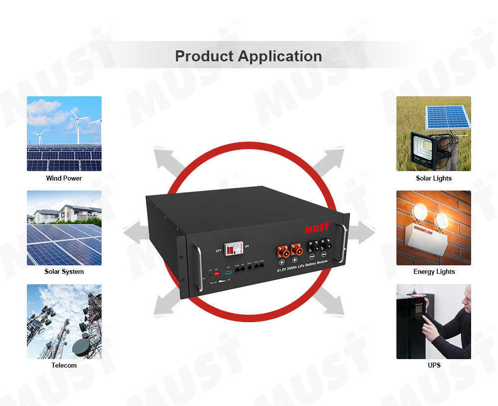 MUST EU OEM Grade A 10kw 12v 50ah CATL EVE Baterias Rack BMS Lithium Powerwall Original BYD 3.2v 10kwh 48v Lifepo4 Battery 100ah