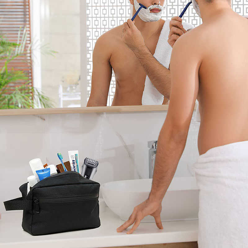 Cosmetic Bags Cases Travel Mens Toiletry Bag Women Cosmetic Necessaire Case Waterproof Ladies Makeup Bag Beauty Wash Pouch Handbag Organizer Neceser J