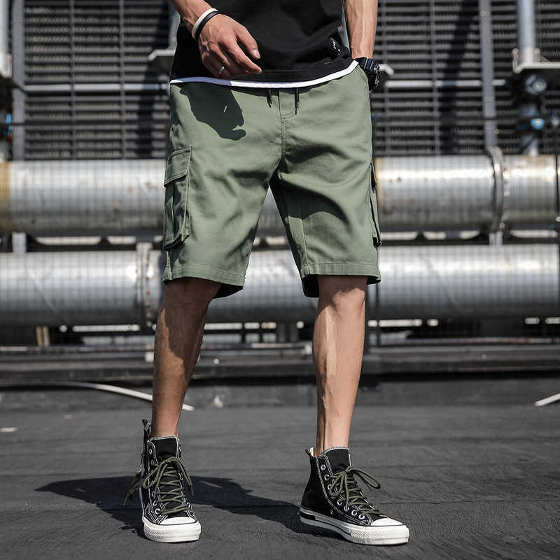 Brand Men Shorts Acitve Cargo Workout Jogger Sweatpants Fitness Mens Beach Board Short Quick-drying Breathable Sweat Dropship Z0303