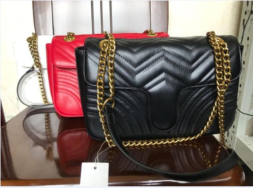 Women Marmont shoulder bag luxurys designers Pure chain bags 446744 real leather Handbags Cosmetic messenger Shopping Totes lady wallet purse uyt, White
Women Marmont shoulder bag luxurys designers Pure chain bags 446744 real leather Handbags Cosmetic messenger Shopping Totes lady wallet purse uyt, White