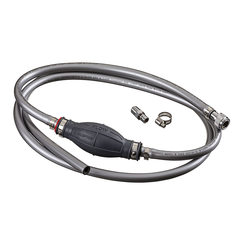 Scepter 11522 Boat Accessories Universal Marine Tank Fuel Line Assembly Kit 3/8