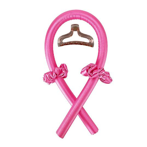 Hair Products Heatless Curling Rod Headband No Heat Silk Curls Ribbon Hair Rollers Sleeping Soft Headband Lazy Hair Accessoire GC1945
