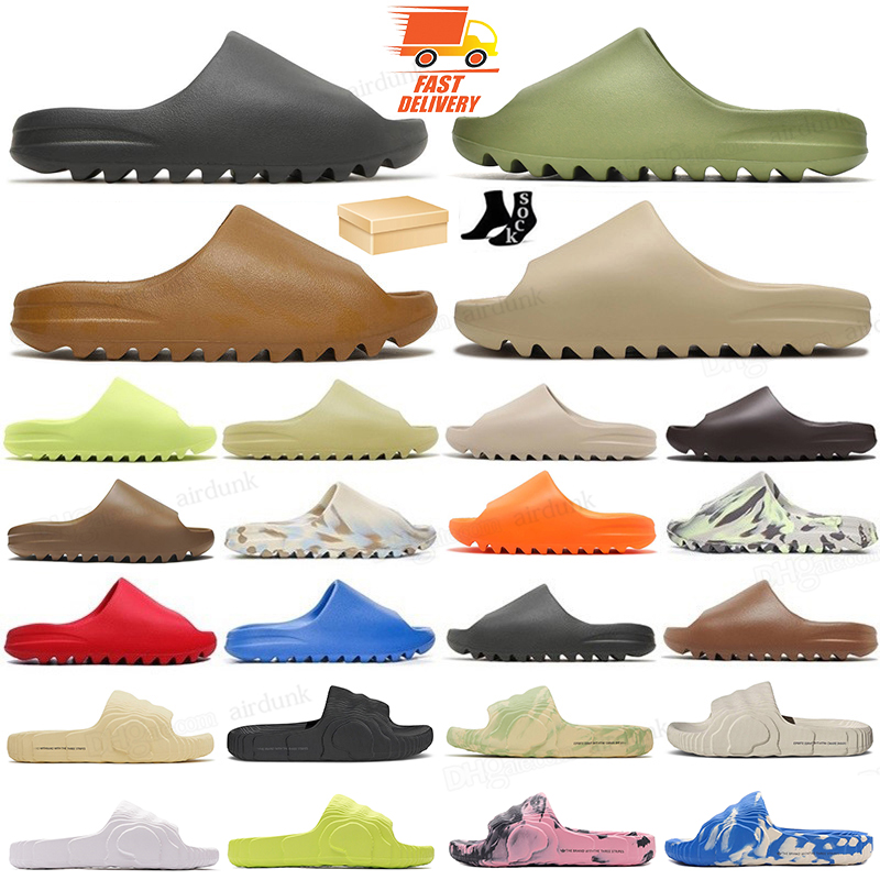 With Box Sandals Slides Designer men woman slider Onyx Sulfur Stone Sage Slide slippers Mineral Blue pure Sand Resin Bone clog Ochre sandels runr slides shoe 36-48, Image color
With Box Sandals Slides Designer men woman slider Onyx Sulfur Stone Sage Slide slippers Mineral Blue pure Sand Resin Bone clog Ochre sandels runr slides shoe 36-48, Image color