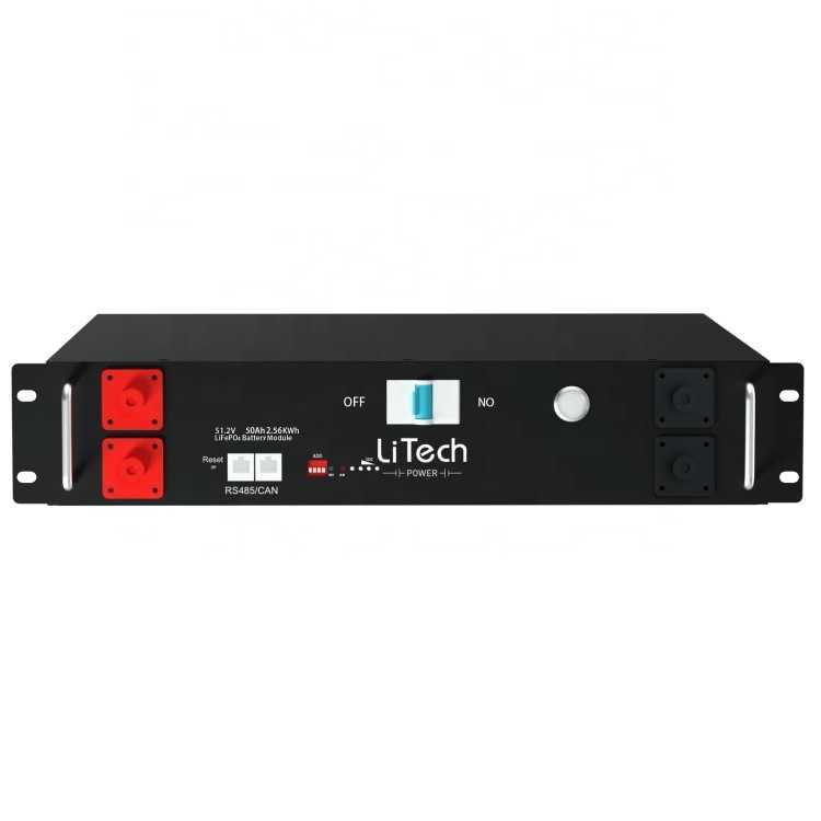 LiTech Power LiFePO4 51.2V Deep Cycle Battery 48V 100Ah 5Kwh 7kwh Power batteries for Energy Storage System