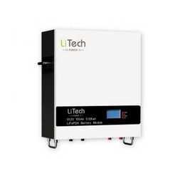 LiTech energy storage battery server rack lithium battery 48v 100ah