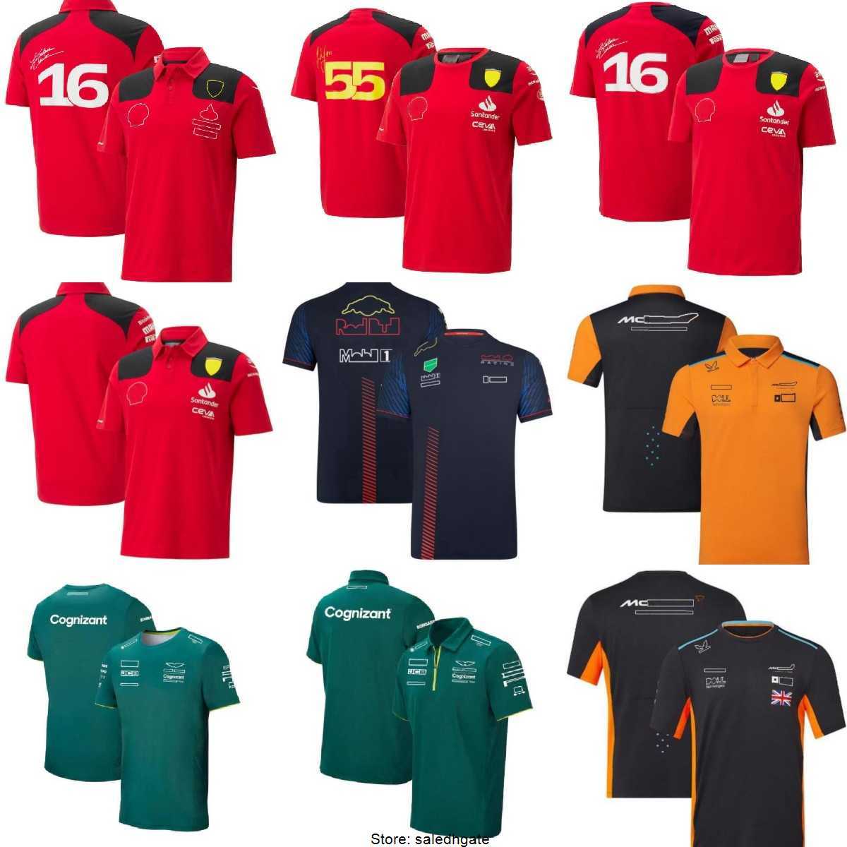 2023 Formula 1 F1 Racing Mclaren Aston Martin Sets Carlos Sainz Charles Leclerc Set Up t-shirt Casual Breathable POLO Summer Car Motorsport, Beige
2023 Formula 1 F1 Racing Mclaren Aston Martin Sets Carlos Sainz Charles Leclerc Set Up t-shirt Casual Breathable POLO Summer Car Motorsport, Beige
