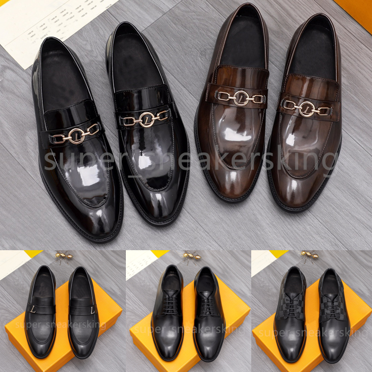 Designers Dress Shoes Mens Fashion Loafers Genuine Leather Men Business Office Work Formal Dress Shoes Brand Designer Party Wedding Flat Shoes Size 38-46
Designers Dress Shoes Mens Fashion Loafers Genuine Leather Men Business Office Work Formal Dress Shoes Brand Designer Party Wedding Flat Shoes Size 38-46
