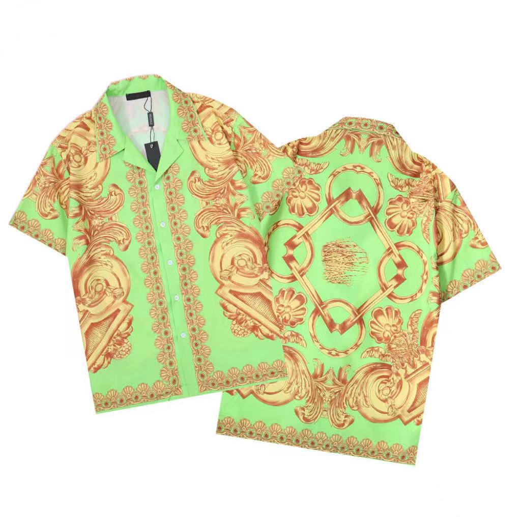 Mens Flower Tiger Print Shirts Casual Button Down Short Sleeve Hawaiian Shirt Suits Summer Beach Designer Dress Shirts
Mens Flower Tiger Print Shirts Casual Button Down Short Sleeve Hawaiian Shirt Suits Summer Beach Designer Dress Shirts