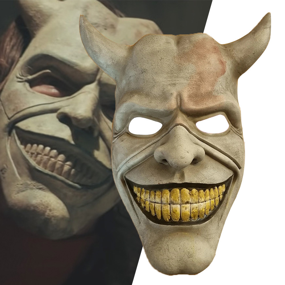 Party Masks Horror The Black Phone Mask Cosplay Scary Grabber Evil Killer Latex Helmet Halloween Carnival Costume Props 230302
Party Masks Horror The Black Phone Mask Cosplay Scary Grabber Evil Killer Latex Helmet Halloween Carnival Costume Props 230302