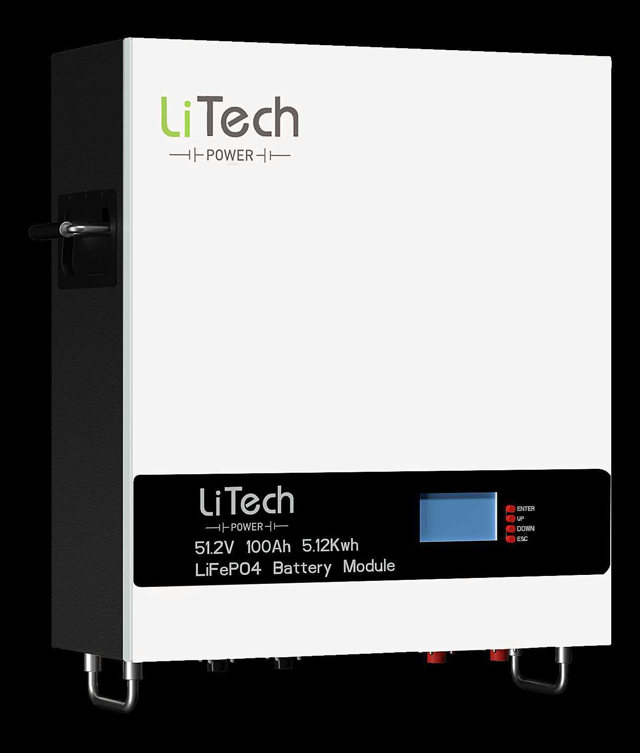 LiTech energy power supply ess battery LFP 48v 50ah server rack battery for off grid solar system