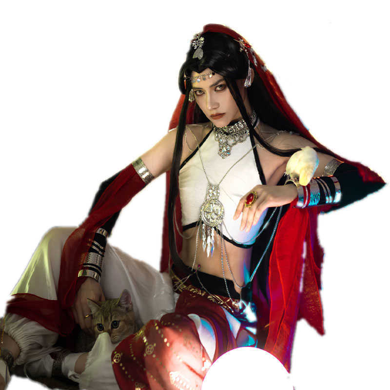 Anime Costumes Anime Heaven Official's Blessing Cosplay Xie Lian Cosplay Doujin XieLian Tian Guan Ci Fu mo dao zu shi Halloween cosplay wig Z0301
