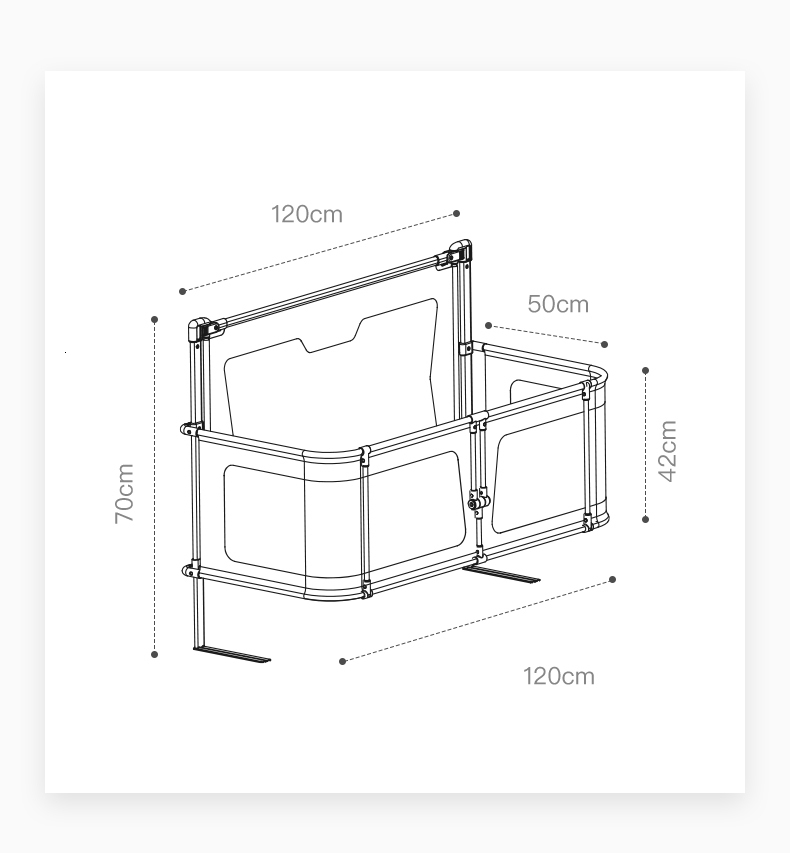 Bed Rails 3 In 1 Baby Bed Guardrail Crib For 036months Infants Bed Barrier Safety Rail Fence Cot Baby Cribs Adaptable To Bed 230303