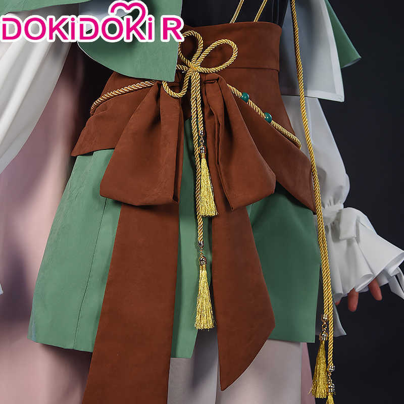 Anime Costumes IN STOCK Venti Cosplay Game Genshin Impact Five Kasen Cosplay Come DokiDokiR Genshin Impact Venti Five Kasen Cosplay Z0301