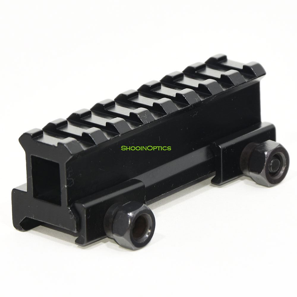 Shooin Optics Scope Tactical Mounts Red Dot Sight 20mm Picatinny Weaver High Rail Extension Mount Base M7971, Black
Shooin Optics Scope Tactical Mounts Red Dot Sight 20mm Picatinny Weaver High Rail Extension Mount Base M7971, Black