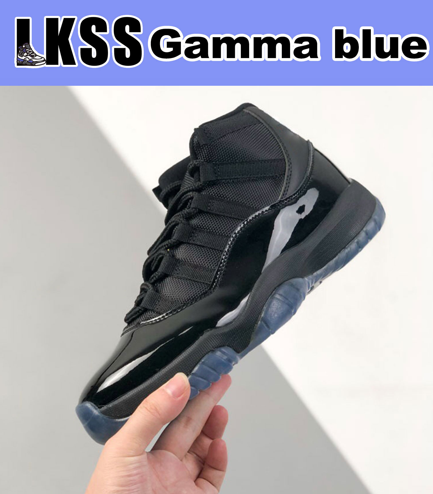 LKSS Gamma Blue Jumpman 11 11s Shoes OG Mens Basketball Sneaker Sports Sneakers, As pic
LKSS Gamma Blue Jumpman 11 11s Shoes OG Mens Basketball Sneaker Sports Sneakers, As pic