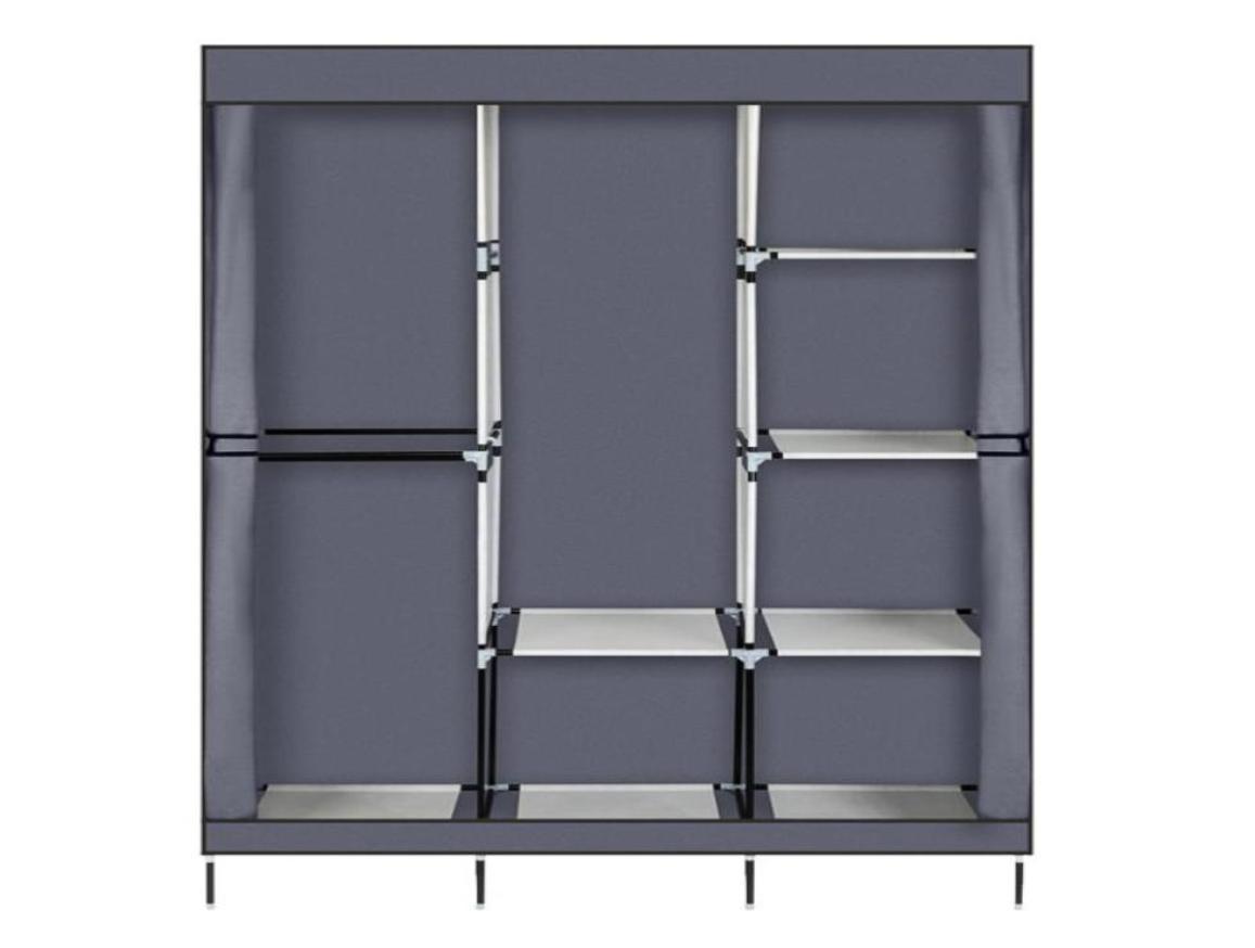 Clothing Wardrobe Storage 71quot Portable Closet Clothes Rack Organizer With Shelf Blue7896273
Clothing Wardrobe Storage 71quot Portable Closet Clothes Rack Organizer With Shelf Blue7896273