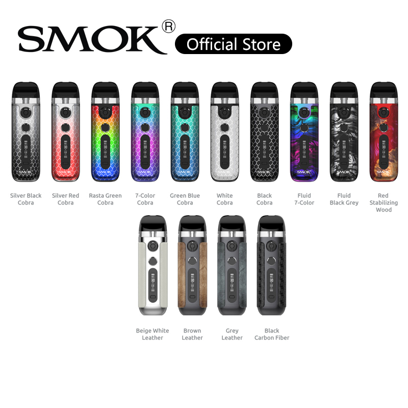 Smok Novo 5 Pod Kit Built-in 900mAh Battery Dual Activation Modes Vape Device with Novo5 Meshed 0.7ohm MTL Cartridge 100% Authentic, Mixed - tell us
Smok Novo 5 Pod Kit Built-in 900mAh Battery Dual Activation Modes Vape Device with Novo5 Meshed 0.7ohm MTL Cartridge 100% Authentic, Mixed - tell us