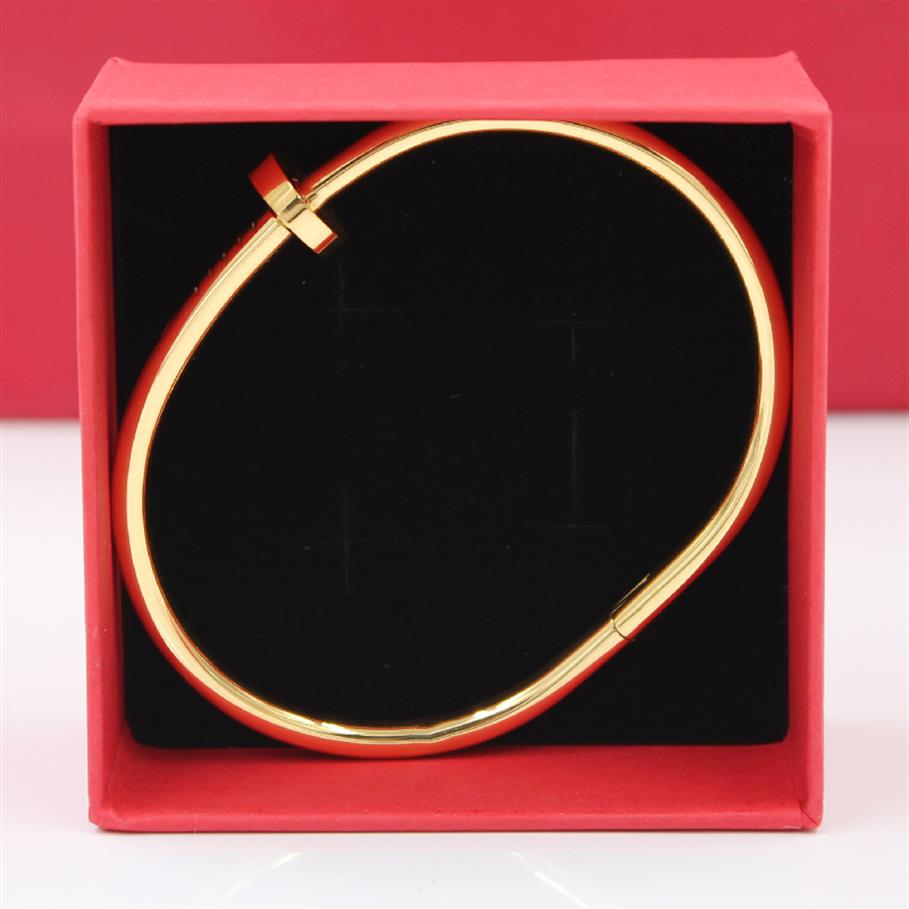 Brand Nail Bracelets Bangles Luxury Stainless Steel Accessory Cuff Jewelry Gift Women And Male Femme305F
Brand Nail Bracelets Bangles Luxury Stainless Steel Accessory Cuff Jewelry Gift Women And Male Femme305F