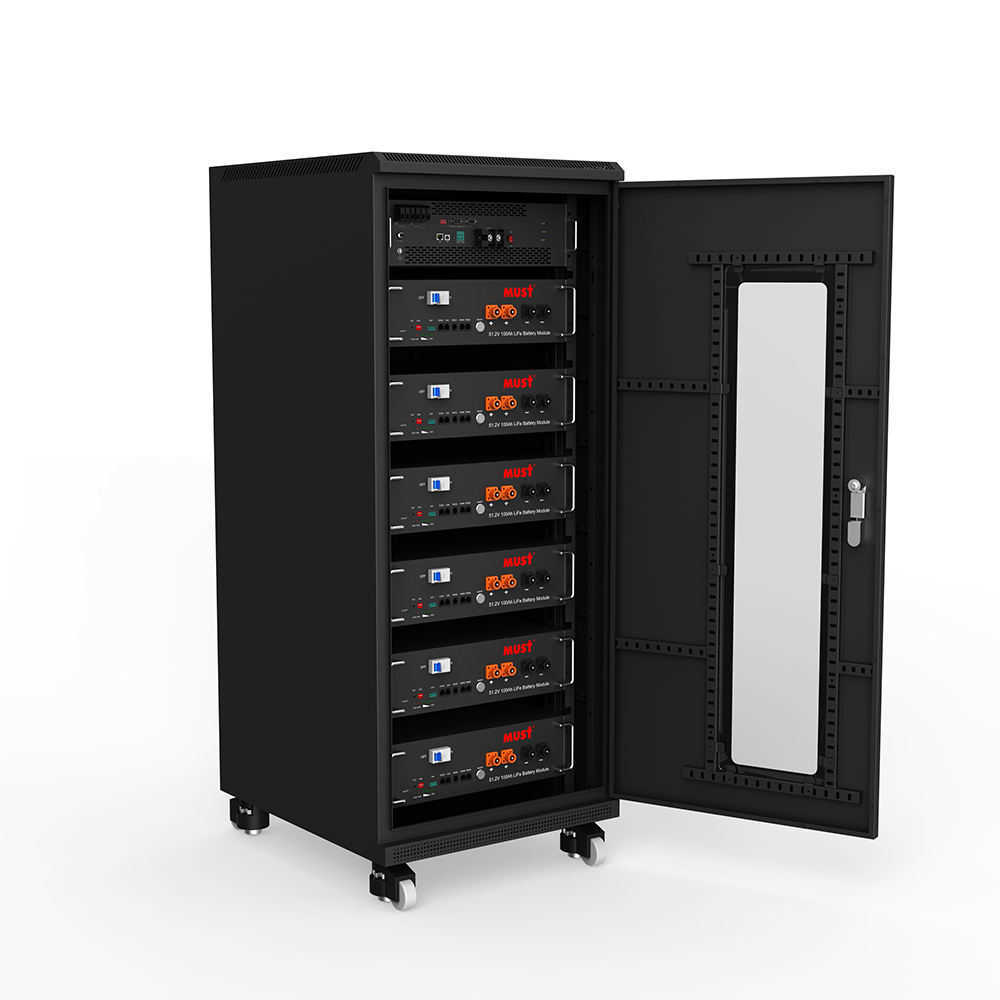 51.2V 600Ah HBP1800 RT Series Solar Energy Storage Off Grid Solar System Complete Rack Mount Mppt Solar Inverter