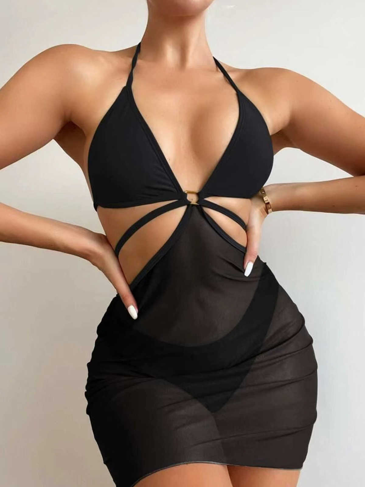 3 Pieces Bikinis 2023 Sexy Women Swimsuits Solid Female Swimwear Bandage Brazilian Bikini Set Biquini Bathing Suit Beachwear
3 Pieces Bikinis 2023 Sexy Women Swimsuits Solid Female Swimwear Bandage Brazilian Bikini Set Biquini Bathing Suit Beachwear