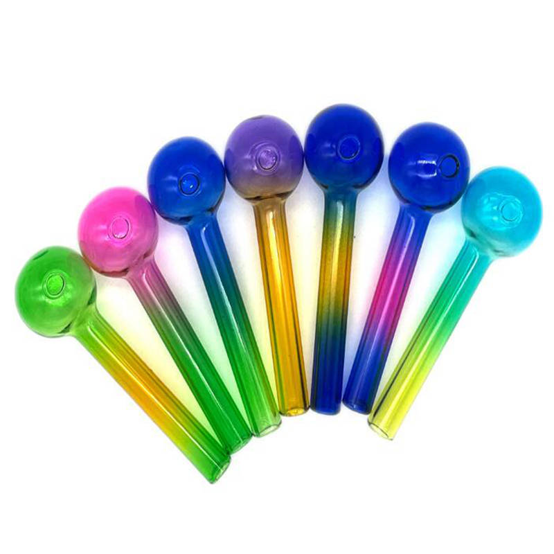 10pcs Hookahs Newest pipes Rainbow Pyrex mini 10cm Glass Oil Burner Colorful high quality Great Tube tubes Nail tips smoking pipe
10pcs Hookahs Newest pipes Rainbow Pyrex mini 10cm Glass Oil Burner Colorful high quality Great Tube tubes Nail tips smoking pipe