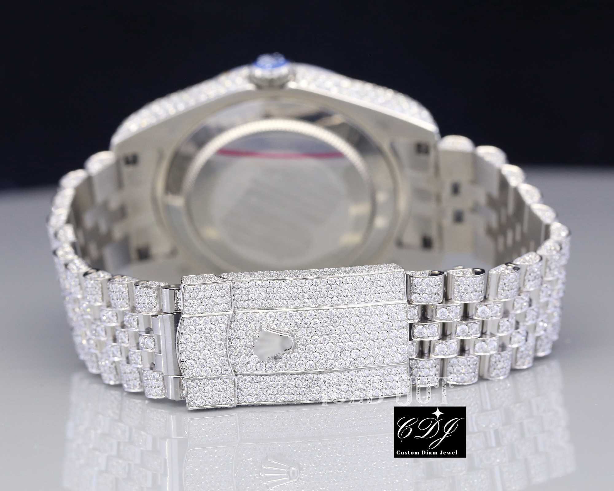 Luxury Iced Out Moissanite Diamond Men's Watch Stainls Steel Quartz Watch Hip Hop Watch For Men WomenWP
Luxury Iced Out Moissanite Diamond Men's Watch Stainls Steel Quartz Watch Hip Hop Watch For Men WomenWP