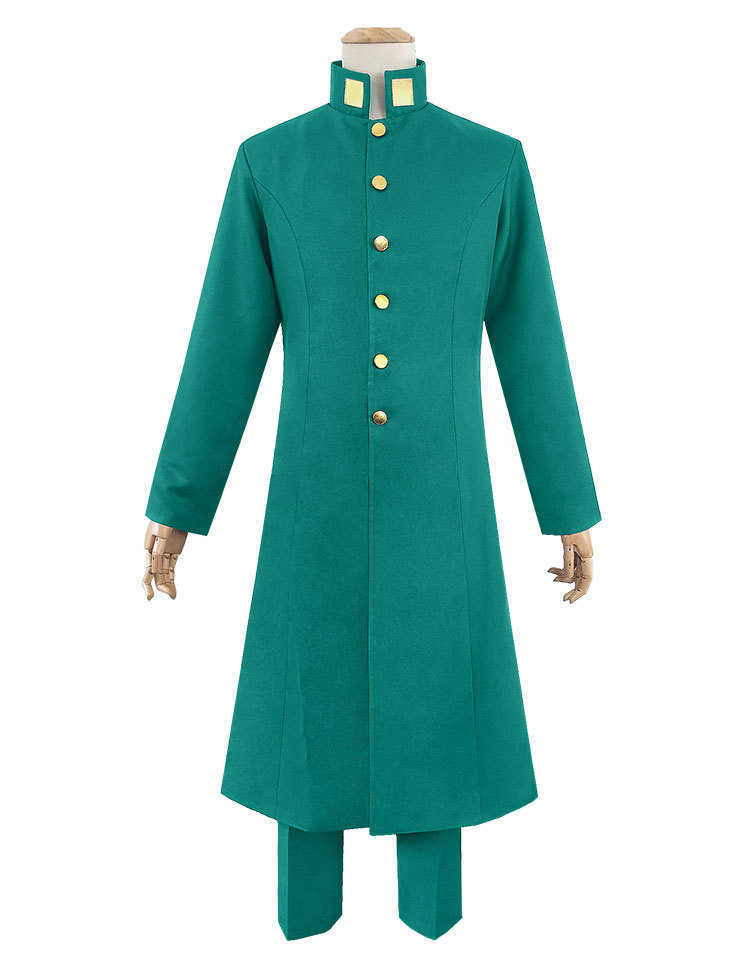Anime Costumes Anime JoJo JoJo's Bizarre Adventure Cosplay Noriaki Kakyoin Cosplay Come Anime Cosplay Outfits Suits Halloween Party Comes Z0301