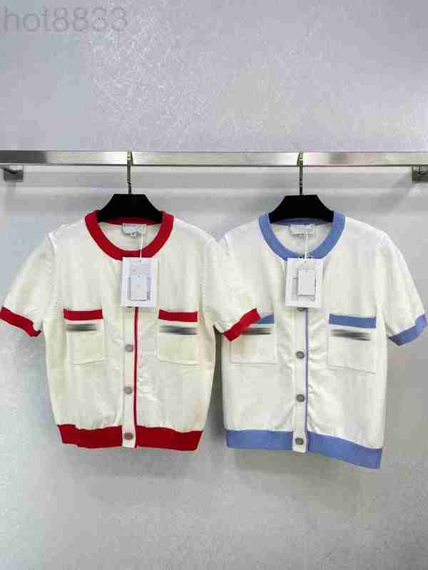 Women' Sweaters Designer 2023 New Spring Summer Milan Runway o Neck Short Sleeve High End Jacquard Cardigan Tops 0301-3 7D33, Picture color
Women' Sweaters Designer 2023 New Spring Summer Milan Runway o Neck Short Sleeve High End Jacquard Cardigan Tops 0301-3 7D33, Picture color