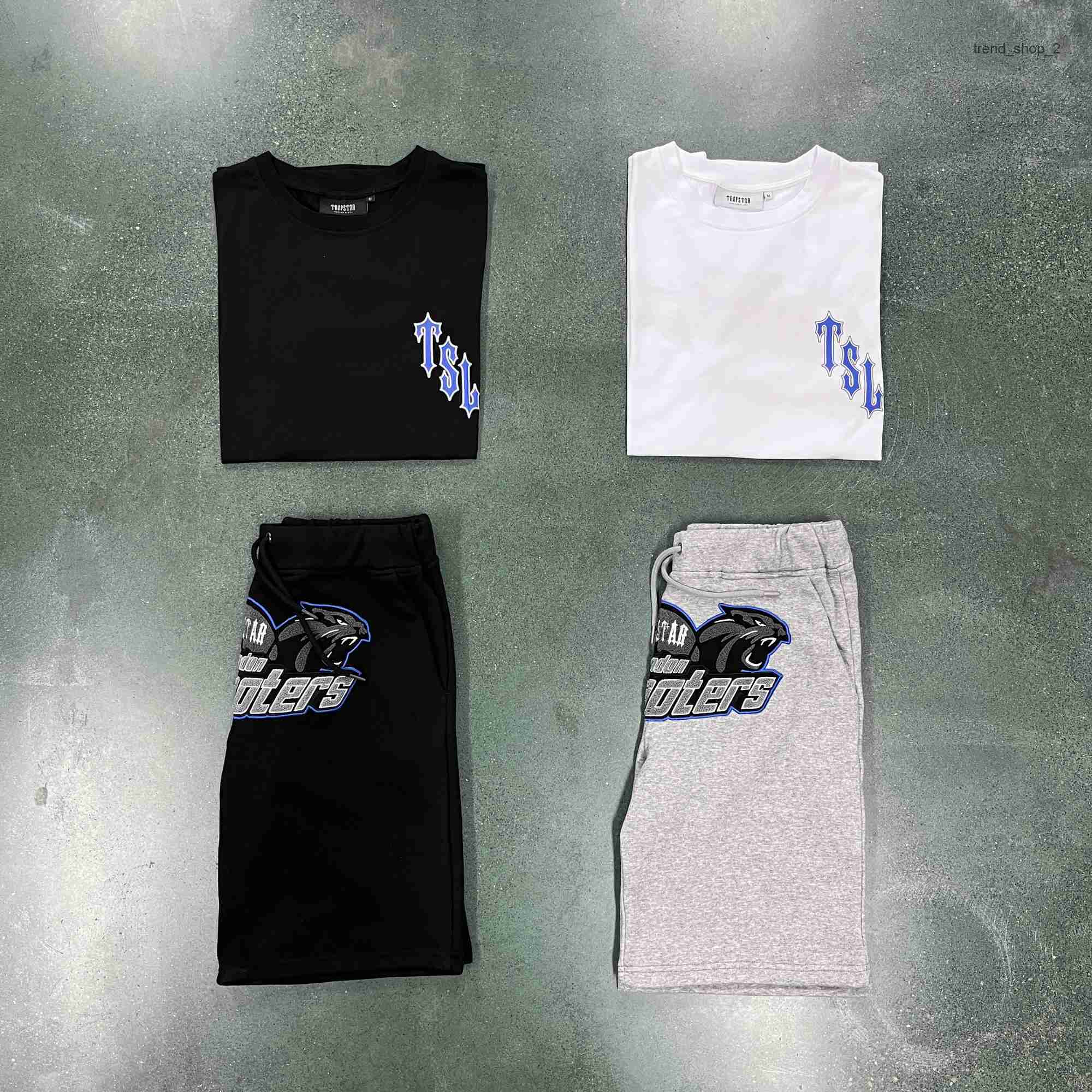 Men' T shirts Designer Tracksuit Trapstar London Mens Shooter Short Embroidery Set Summer Breathable Casual Shorts Tracksuits Bn5l, 15 set
Men' T shirts Designer Tracksuit Trapstar London Mens Shooter Short Embroidery Set Summer Breathable Casual Shorts Tracksuits Bn5l, 15 set