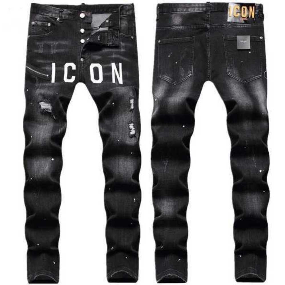 Mens Designer Jeans Distressed Ripped Biker Slim Fit Motorcycle Bikers Denim for Men Fashion Mans Black Pants Pour Hommes
Mens Designer Jeans Distressed Ripped Biker Slim Fit Motorcycle Bikers Denim for Men Fashion Mans Black Pants Pour Hommes