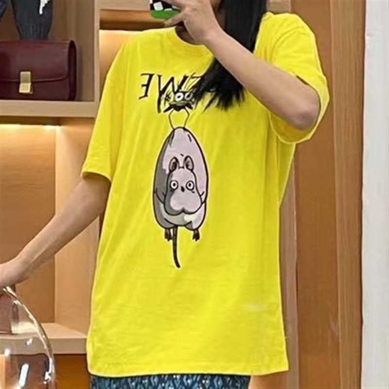 Shirts Shirt Unisex Designer 2023 T Loews Spring Summer Embroidery Print Short Sleeve Men' Women' Fashion, Green3
Shirts Shirt Unisex Designer 2023 T Loews Spring Summer Embroidery Print Short Sleeve Men' Women' Fashion, Green3