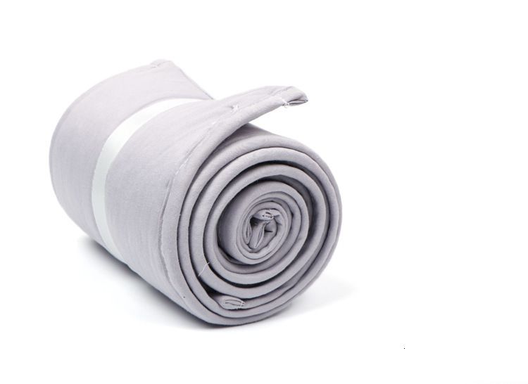 Bed Rails 3PCS Infrant Crib Protection Wrap Edge Baby Antibite Solid Color Bed Fence Guardrail born Rail Cover Care Safety 230303