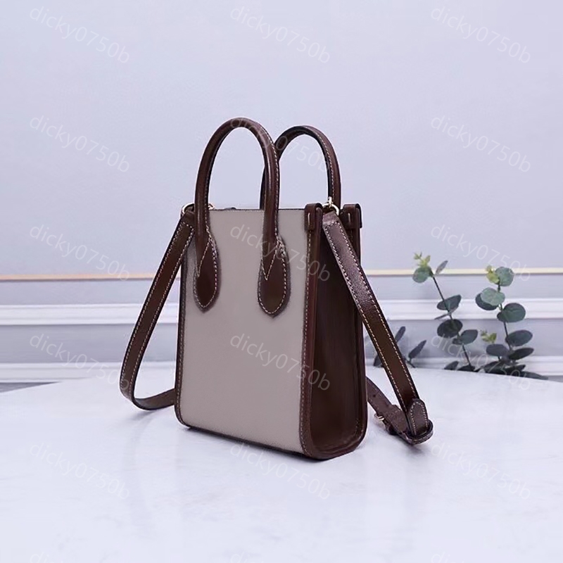 Luxury tote bag Designer Totes shoulder bags for women Retro cute mini handbag purse fashion casual messenger handbags lady Classic pattern Leather crossbody bags