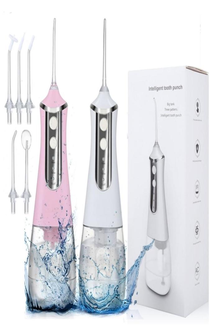 350ml Oral Care Irrigator Dental Water Flosser whitener 3Modes Rechargeable teeth whitening 5Nozzle Water Jet Tank Teeth Cleaner 24841861
350ml Oral Care Irrigator Dental Water Flosser whitener 3Modes Rechargeable teeth whitening 5Nozzle Water Jet Tank Teeth Cleaner 24841861