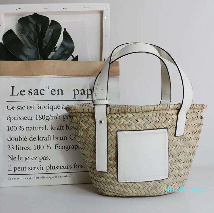 Straw Plaited Article Evening Bags European and American Grass Woven Portable Beach Holiday Photo Basket Women's Bag 44, Brown
Straw Plaited Article Evening Bags European and American Grass Woven Portable Beach Holiday Photo Basket Women's Bag 44, Brown