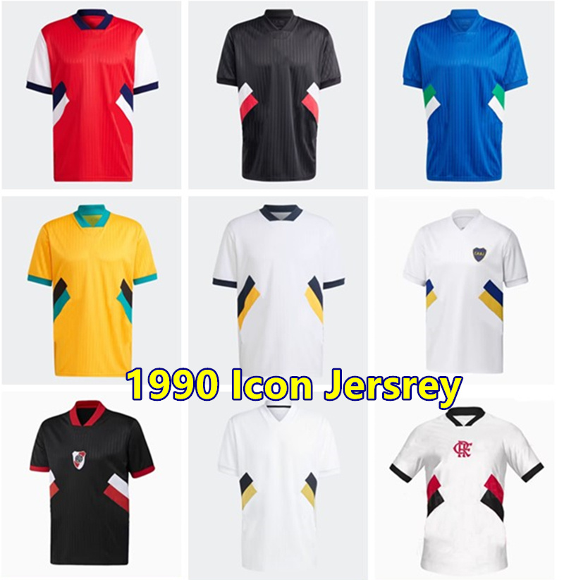 Retro ICONS Soccer Jerseys 1990 ICON Jersrey Player version Italia Casual kit VERRATTI CHIESA SAKA RASHFORD BAYERN Benzema Boca Flamengo River football Shirt
Retro ICONS Soccer Jerseys 1990 ICON Jersrey Player version Italia Casual kit VERRATTI CHIESA SAKA RASHFORD BAYERN Benzema Boca Flamengo River football Shirt