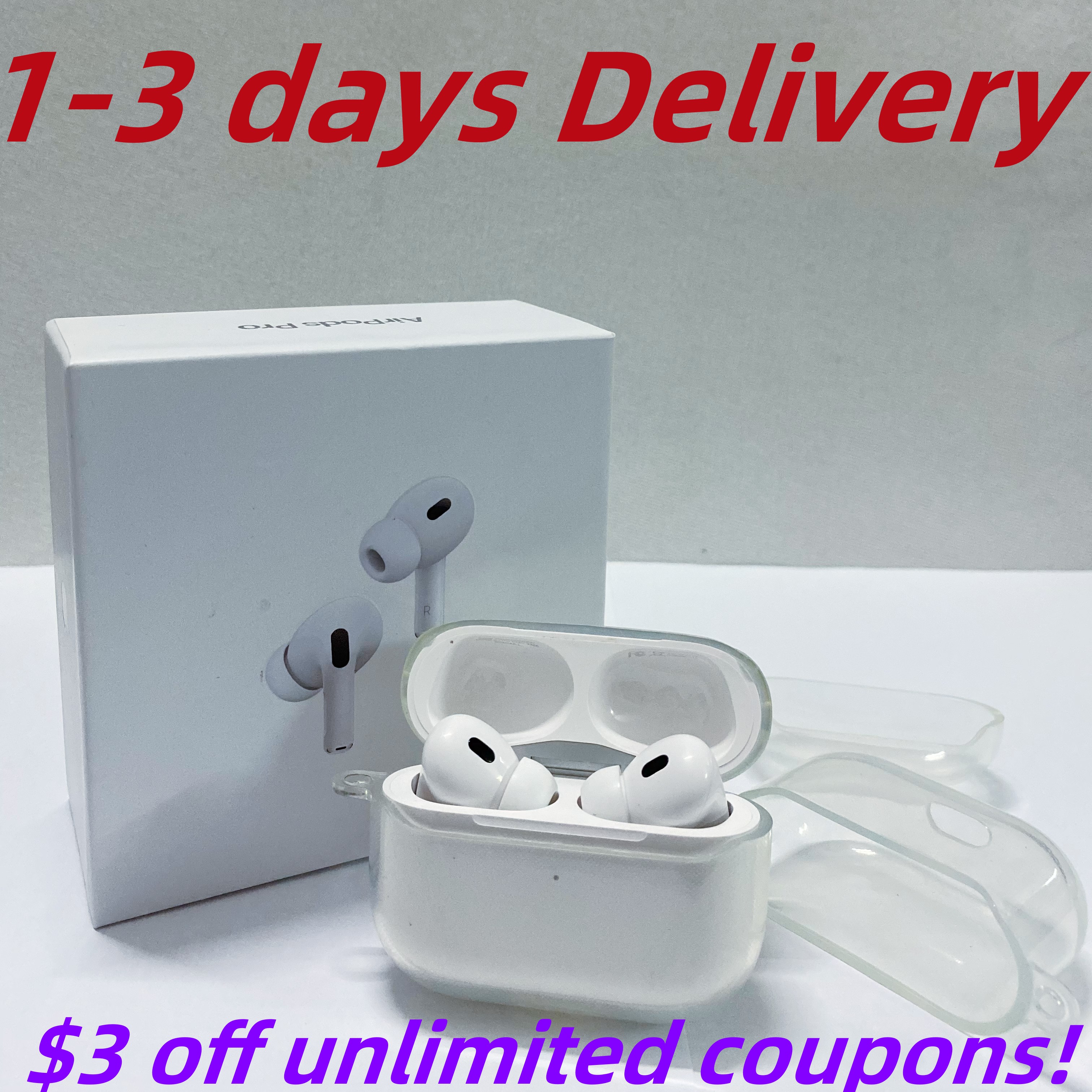 USA Stock For Apple Airpods pro 2 2nd generation airpod 3 pros Headphone Accessories Solid TPU Silicone Protective Earphone Cover Wireless Charging Airpod Pro Shell
USA Stock For Apple Airpods pro 2 2nd generation airpod 3 pros Headphone Accessories Solid TPU Silicone Protective Earphone Cover Wireless Charging Airpod Pro Shell