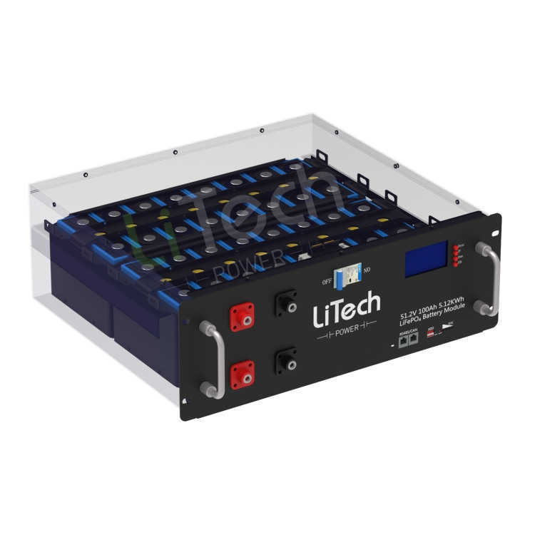 LiTech 100kWh 200kWh 500kWh 1MW Solar system LiFePO4 Lithium ion Batteries Container Energy Storage System